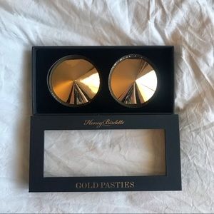 Honey Birdette Gold Metal Nipple Pasties